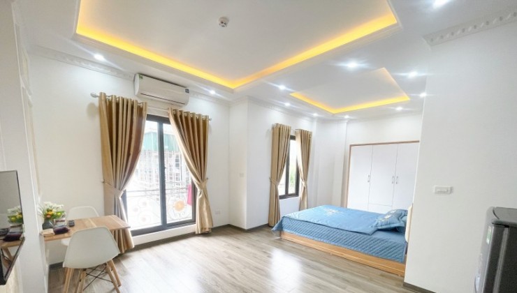 Bán Tòa nhà Dòng Tiền - Thang máy, Gara ô tô – 130M2 xây 9 tầng – phố Trung Hòa, Cầu Giấy – 38 tỷ